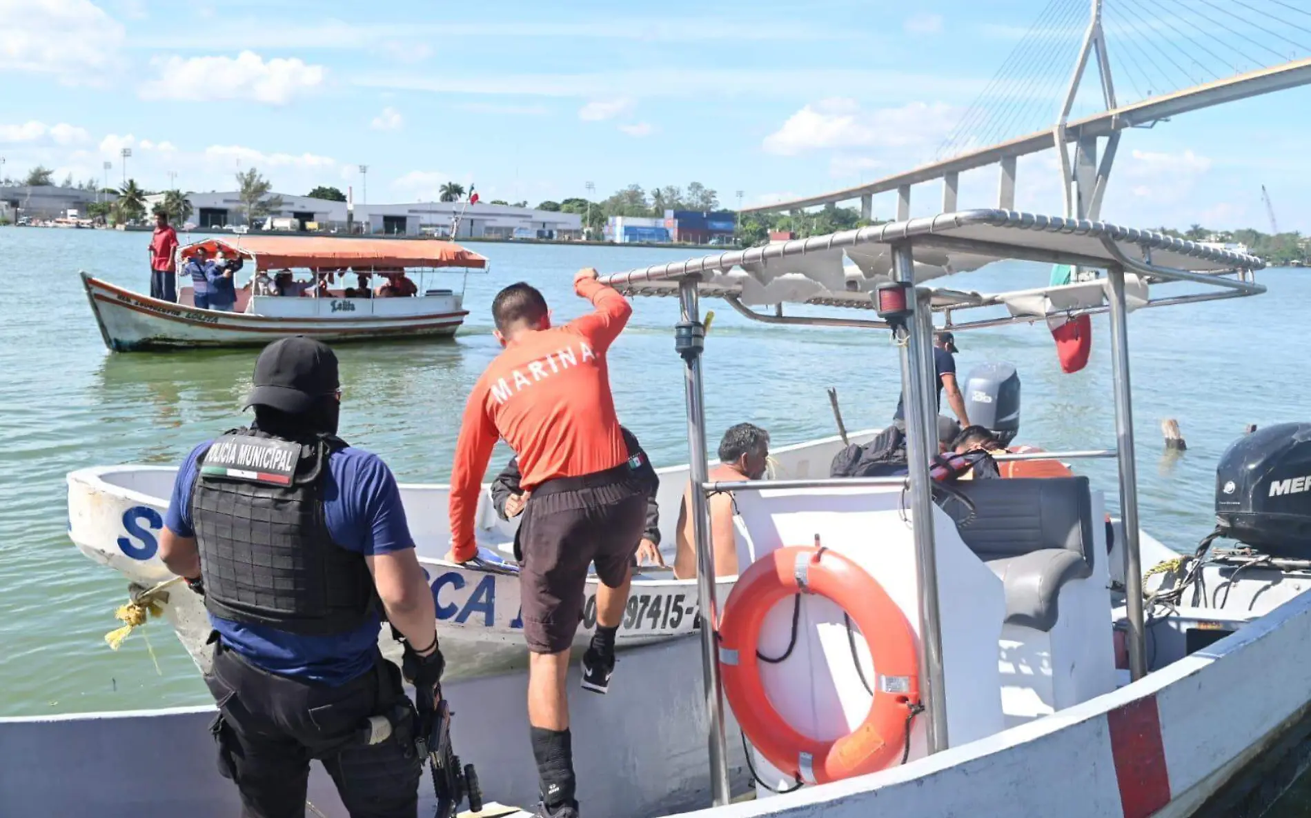 El obrero había permanecido en terapia intensiva tras casi ahogarse en el río Pánuco tras el hundimiento de una embarcación Alejandro del Ángel